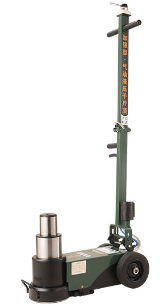 氣動臥式千斤頂?shù)氖直榻B